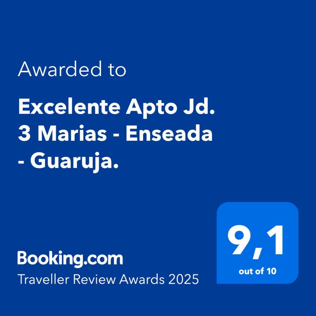 Excelente Apto Jd. 3 Marias - Enseada - Guaruja. 外观 照片